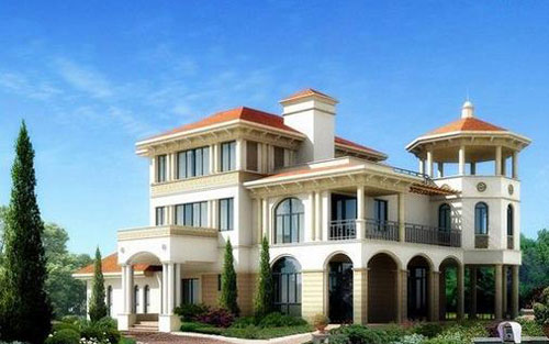 地中海風格別墅的設計特點